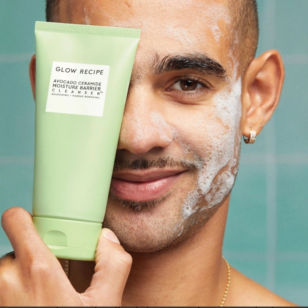 Glow Recipe Avocado Ceramide Moisture Barrier Cleanser, 20ml (Travel Size), New - Picture 4 of 7